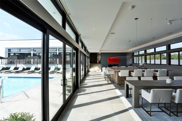 Dining room, Interior, Kitchen, Pendant Lights, Recessed Lighting