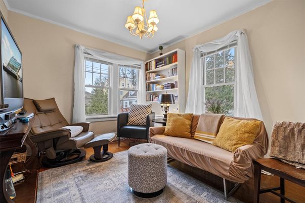 Chandelier, Home Office, Interior, Wood Texture Flooring