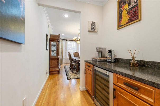 Chandelier, Dining room, Interior, Recessed Lighting, Wood Texture Flooring