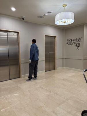 Elevator, Interior, Recessed Lighting