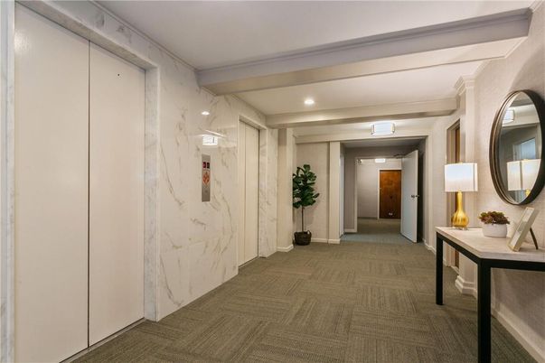 Interior, Marble Walls, Recessed Lighting