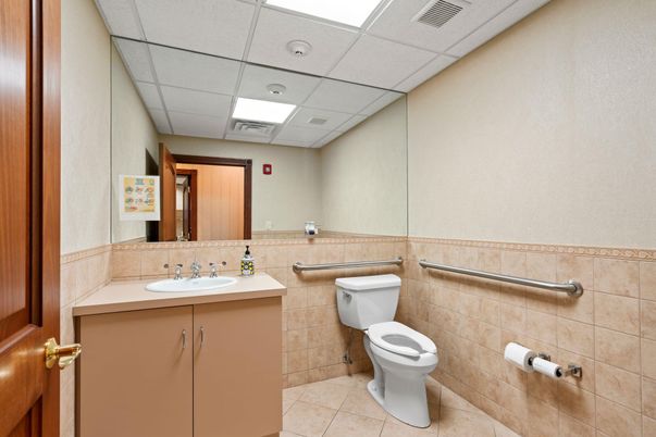 Bathroom, Interior, Recessed Lighting