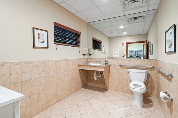 Bathroom, Interior, Recessed Lighting