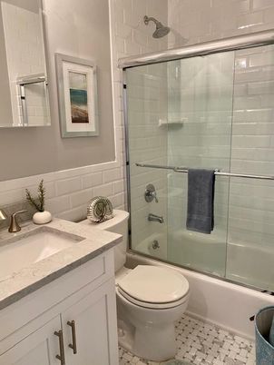 Bathroom, Glass Shower, Interior