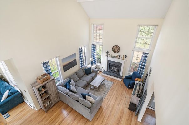 Fireplace, Interior, Living room, Wood Texture Flooring