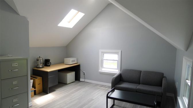 Home Office, Interior, Wood Texture Flooring