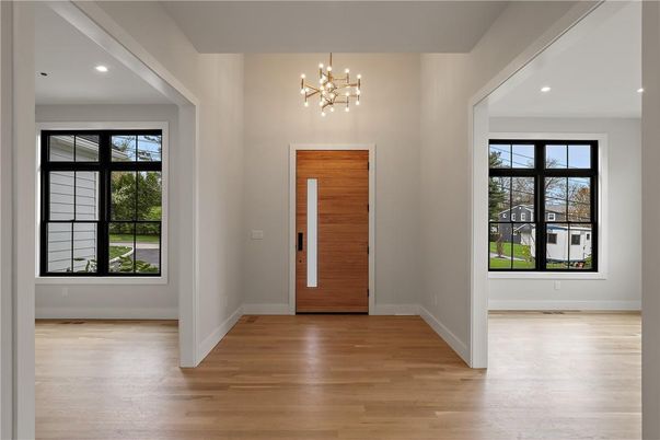 Interior, Pendant Lights, Recessed Lighting, Wood Texture Flooring