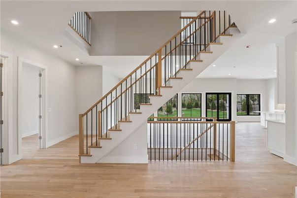 Interior, Recessed Lighting, Wood Texture Flooring