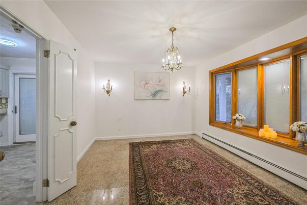 Chandelier, Empty room, Interior