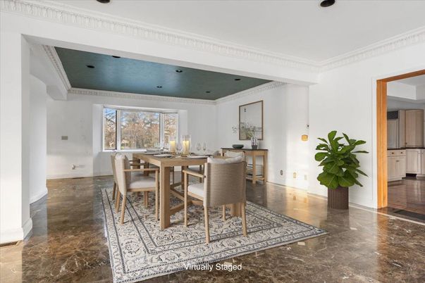 Dining room, Interior