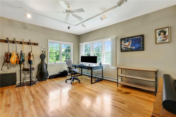 Home Office, Interior, Wood Texture Flooring