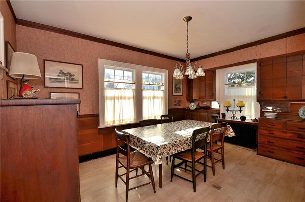 Chandelier, Dining room, Interior, Kitchen, Pendant Lights, Wood Texture Flooring