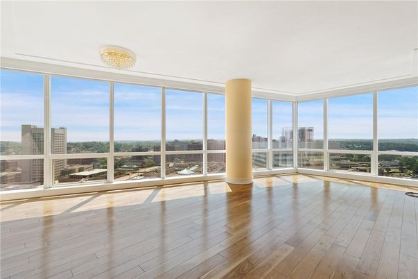 Empty room, Interior, Sun Room, Wood Texture Flooring