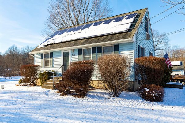Exterior, Facade, Solar Panels, Cape Cod