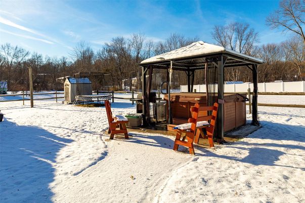 Backyard, Exterior, Hot Tub