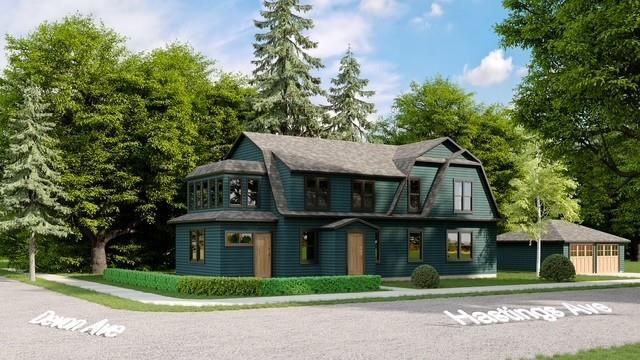 Backyard, Exterior, Facade, Queen Anne Victorian