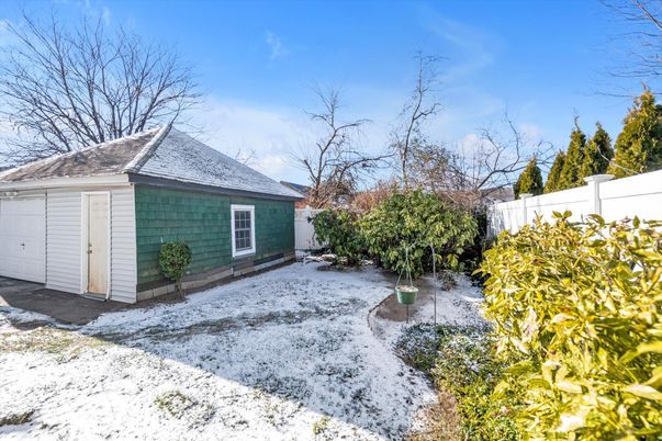 Backyard, Detached Garage, Exterior