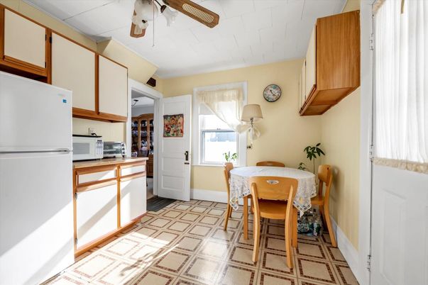 Dining room, Interior, Kitchen