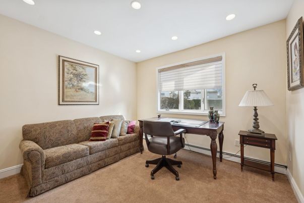 Home Office, Interior, Recessed Lighting
