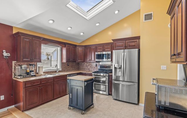 Interior, Kitchen, Recessed Lighting, Stainless Steel Appliances