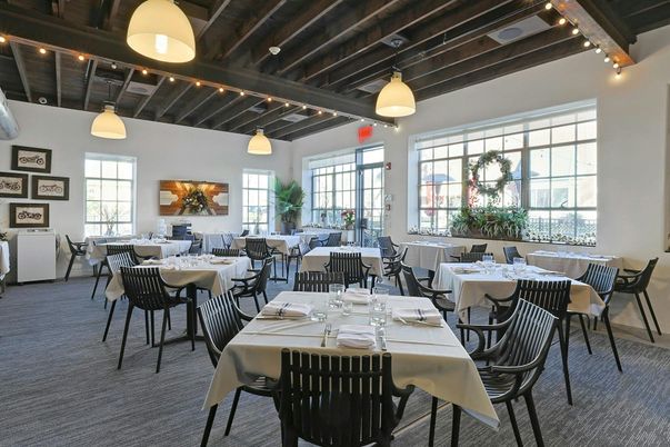 Dining room, Interior, Pendant Lights, Wooden Beams