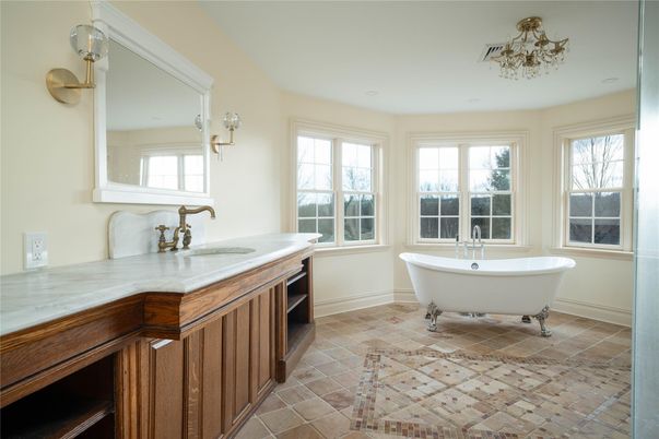 Bathroom, Dual Sink Vanities, Free Standing Baths, Interior