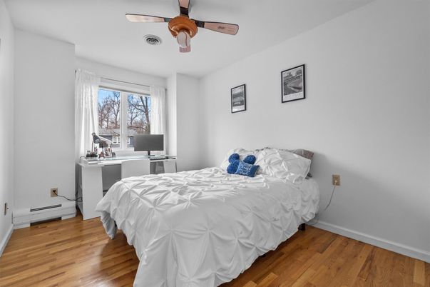 Bedroom, Home Office, Interior, Wood Texture Flooring