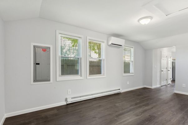 Empty room, Interior, Wood Texture Flooring