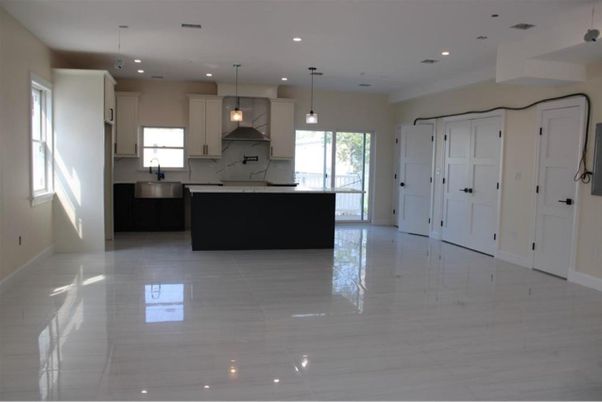 Interior, Kitchen, Pendant Lights, Recessed Lighting