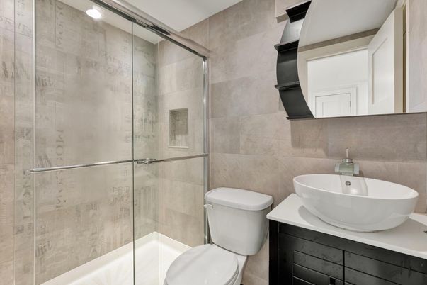 Bathroom, Glass Shower, Interior