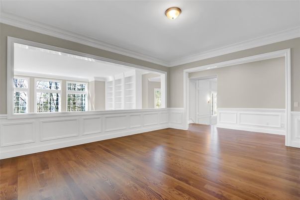 Empty room, Interior, Wood Texture Flooring