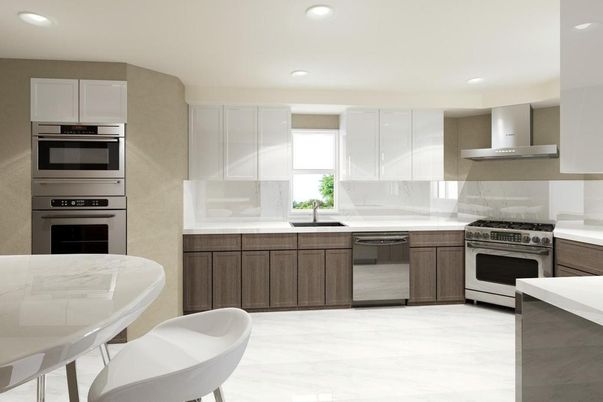 Interior, Kitchen, Recessed Lighting, Stainless Steel Appliances