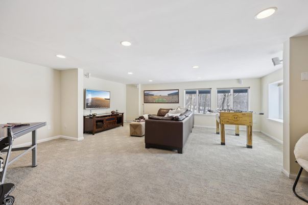 Game Room, Interior, Living room, Recessed Lighting