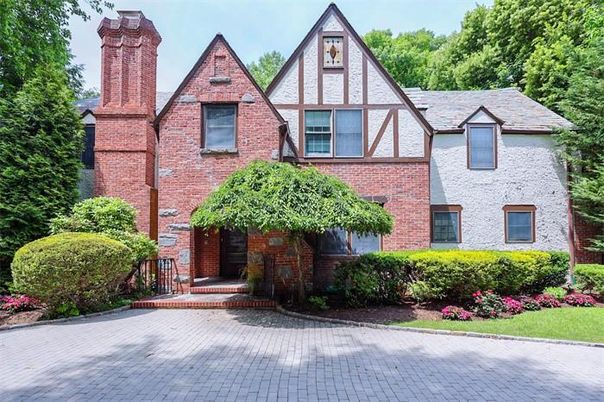 Exterior, Facade, Brick Facade, Tudor Revival