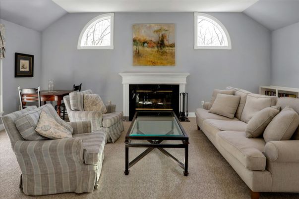 Dining room, Fireplace, Interior, Living room