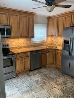 Interior, Kitchen, Stainless Steel Appliances