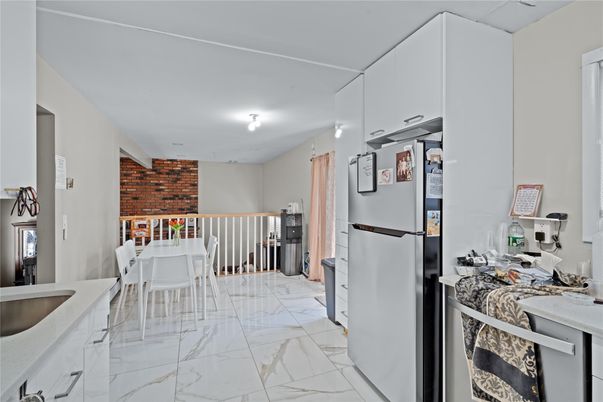 Dining room, Interior, Kitchen, Marble, Stone Walls