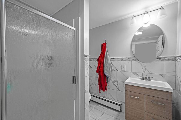 Bathroom, Glass Shower, Interior