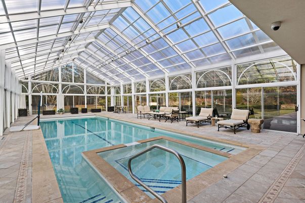 Glass Ceilings, Interior, Pool, Sun Room