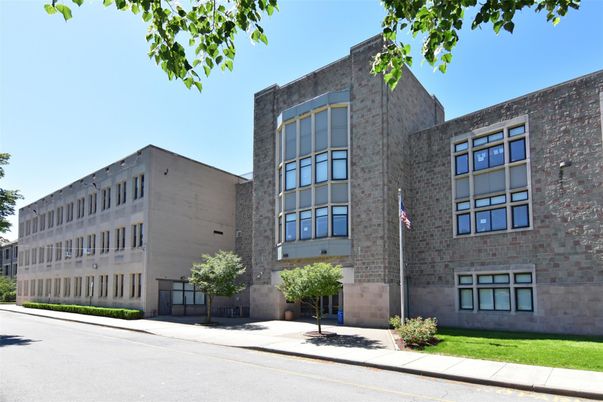 Exterior, Facade, Brick Facade, Condo Building