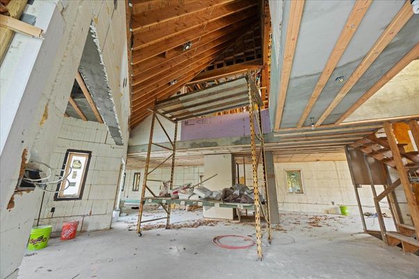 Interior, Wooden Beams