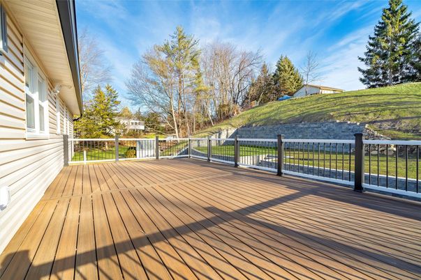 Exterior, Wood Texture Flooring