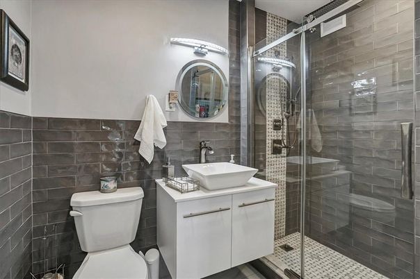Bathroom, Glass Shower, Interior