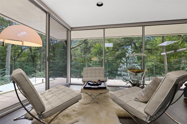 Interior, Sun Room, Wood Texture Flooring