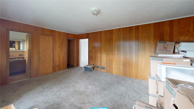 Empty room, Interior, Wooden Walls