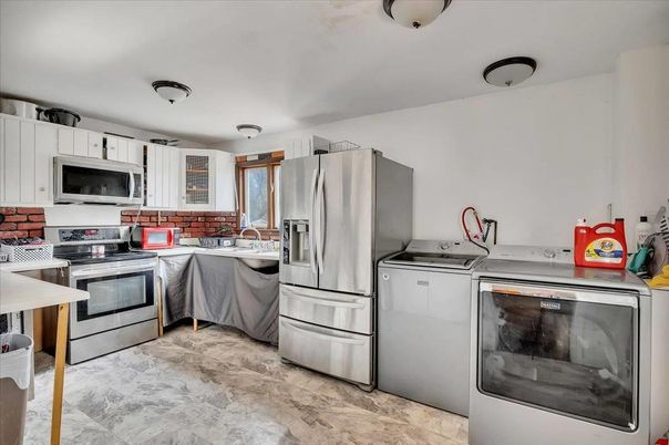 Interior, Kitchen, Stainless Steel Appliances, Washer