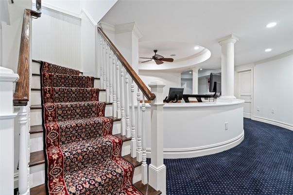 Home Office, Interior, Recessed Lighting