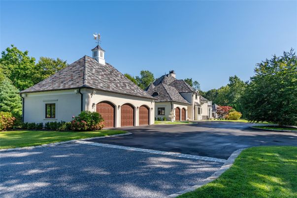 Attached, Backyard, Exterior, Facade, French Provincial