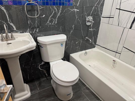 Bathroom, Interior, Marble Walls