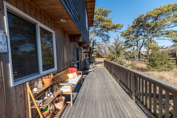 Exterior, Wood Texture Flooring